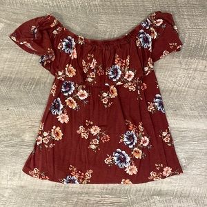 Off the shoulder top